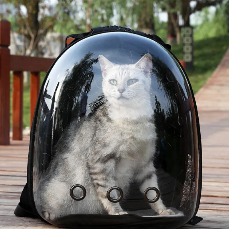 Breathable Cat Pet Carrier Backpack Transparent Space Capsules