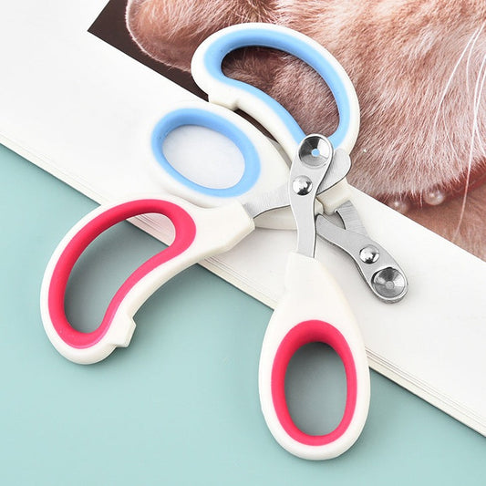 Dog Cat Nail Clippers Hole Cat Claw Trimmer Safe and Easy Nail Care