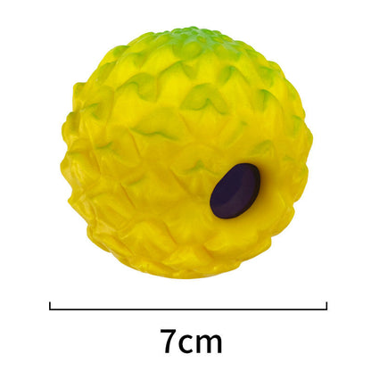 Size Polo Indestructible dog ball Squeaky Wobble Wag Giggle Ball