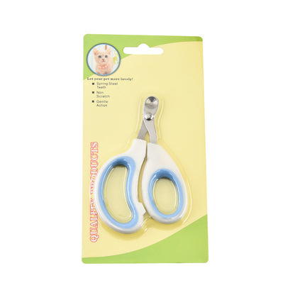 Blue Dog Cat Nail Clippers Hole Cat Claw Trimmer