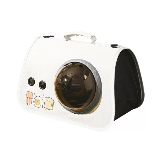 Portable Cat bag space capsule breathable cat dog carry-on